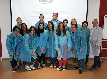 Els estudiants del Màster visiten l'empresa Dulcesol